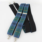 Braces (Suspenders), Wool, Johnston/e Tartan